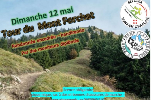 tour du mont Forchat