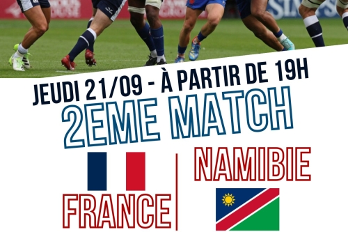 France namibie jeudi 21 septembre