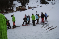 test de l'école de ski 2013