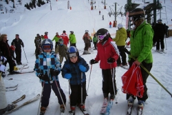 test de l'école de ski 2013 bis