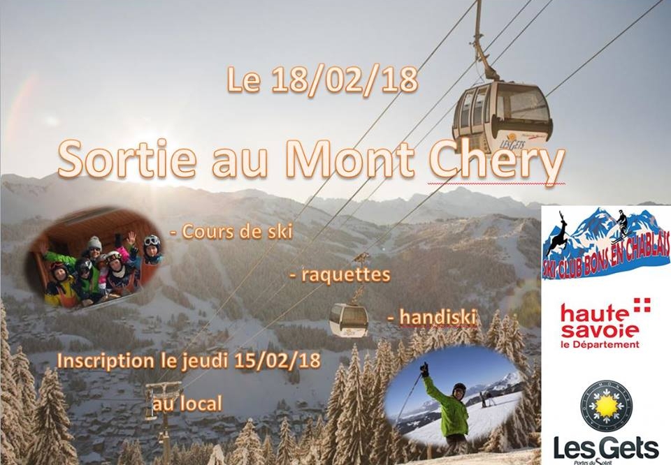 Sortie Mont Chery - les Gets - Dimanche 18 Février 2018