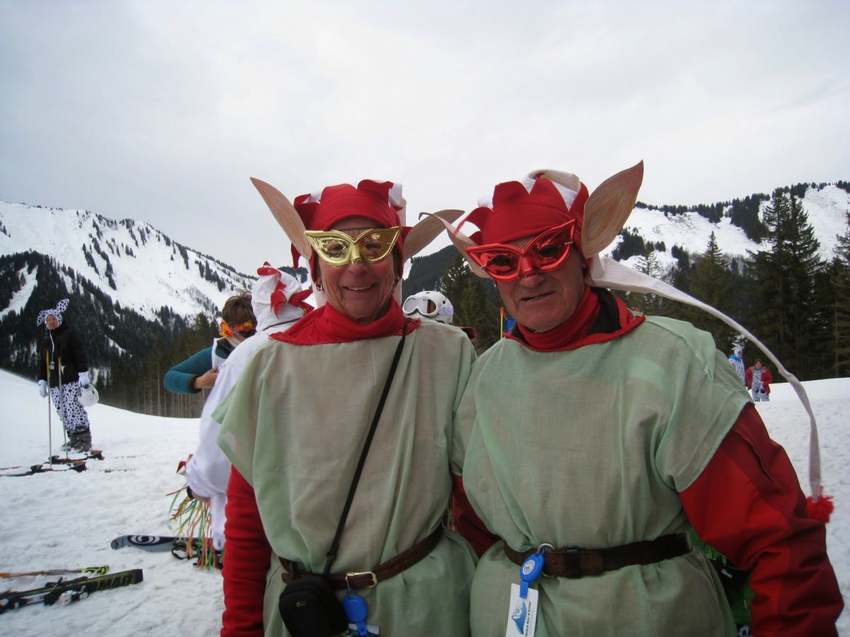Meilleurs déguisements - ski club Bons en Chablais