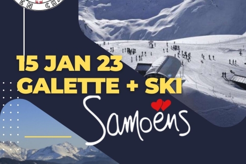 15 janvier 2023 sortie ski à Samoëns