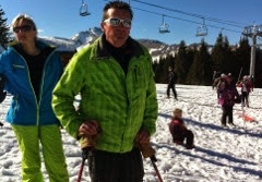 test de l'école de ski 2014