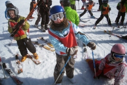 test de l'école de ski 2012