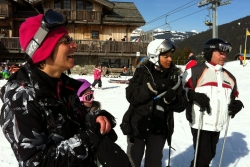 test de l'école de ski 2012 bis