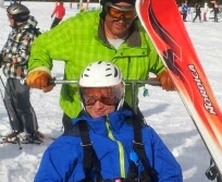 test de l'école de ski 2013