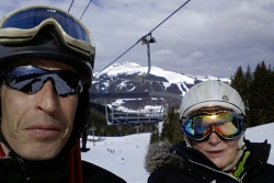 test de l'école de ski 2013