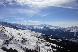 test de l'école de ski 2013