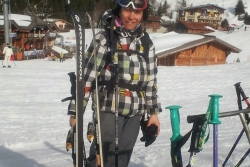 test de l'école de ski 2013