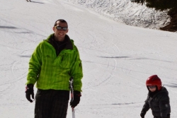 test de l'école de ski 2013
