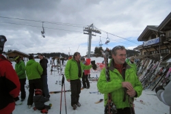 test de l'école de ski 2013