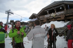test de l'école de ski 2013