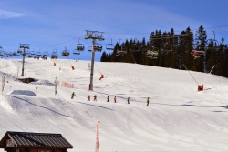 test de l'école de ski 2013