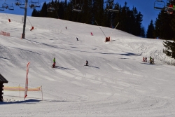 test de l'école de ski 2013