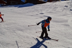 test de l'école de ski 2013