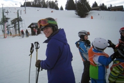 test de l'école de ski 2013 bis