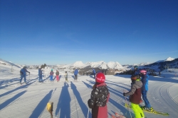 ski jeune a avoriaz - février 2021