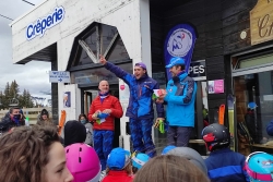 Slalom géant et final à morzine mars 2021