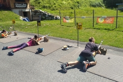 Summer ski festival 2022 contamines biathlon
