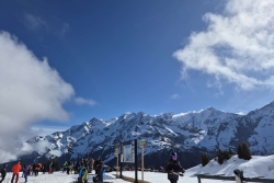 Les contamines mars 2025
