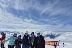 Les contamines mars 2025