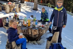Raquettes à avoriaz mars