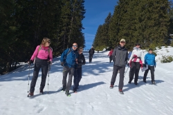 Raquettes à avoriaz mars