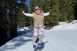 Raquettes à avoriaz mars
