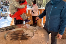 Raquettes à avoriaz mars