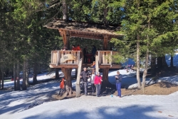 Raquettes à avoriaz mars
