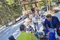 Raquettes à avoriaz mars