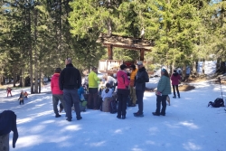 Raquettes à avoriaz mars