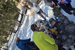 Raquettes à avoriaz mars